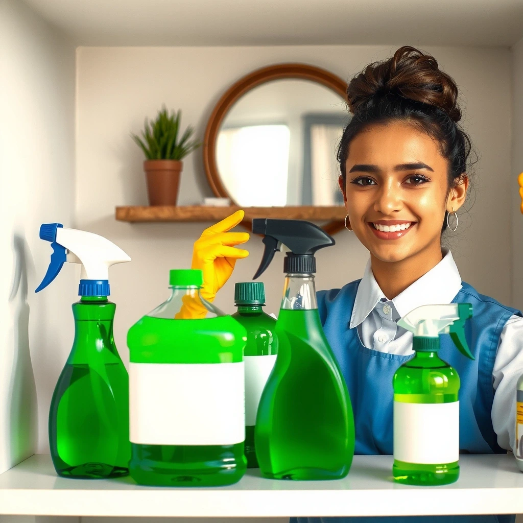 Eco-friendly cleaning sprays